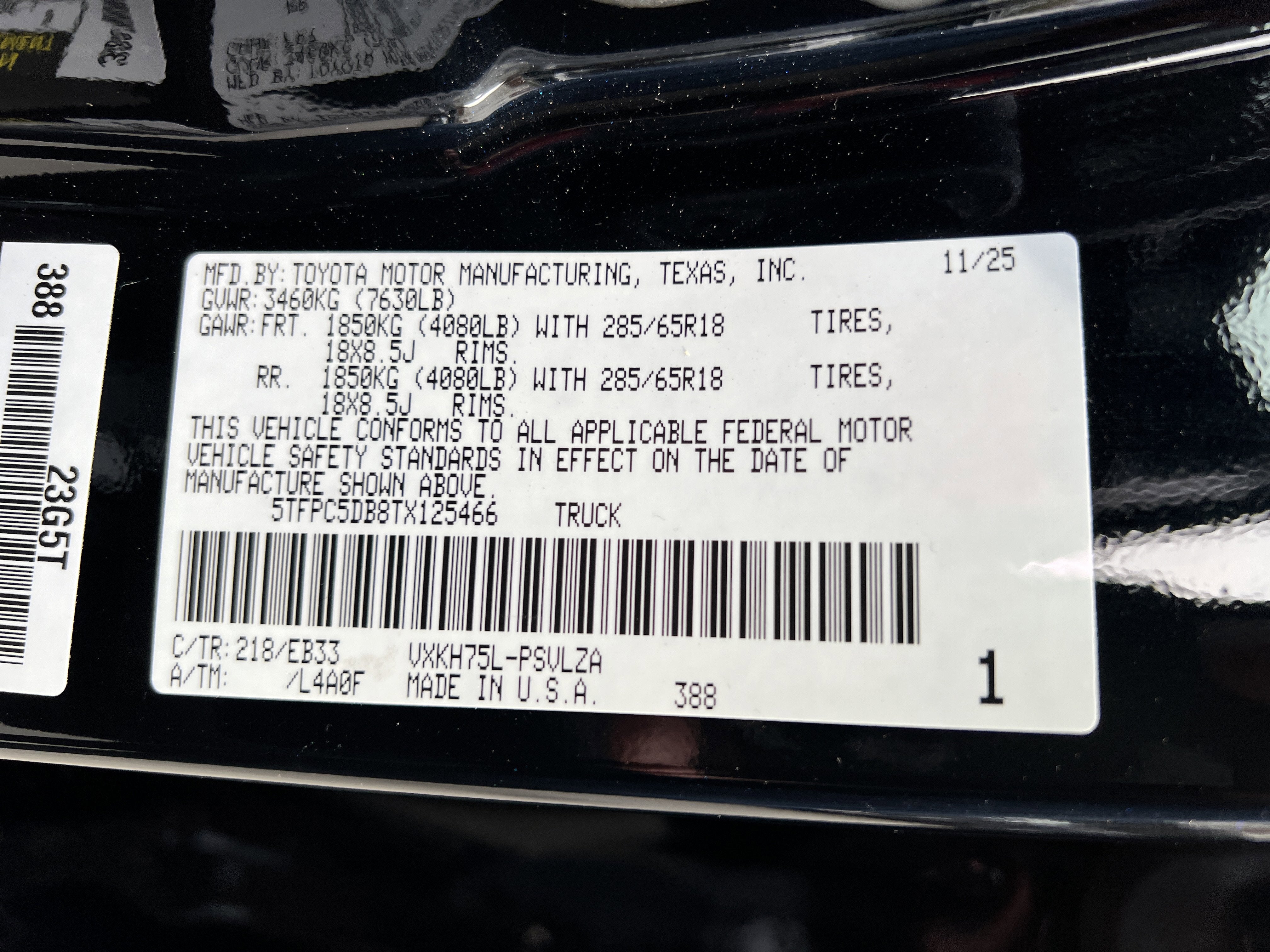 2026 Toyota Tundra i-FORCE MAX Tundra TRD Pro