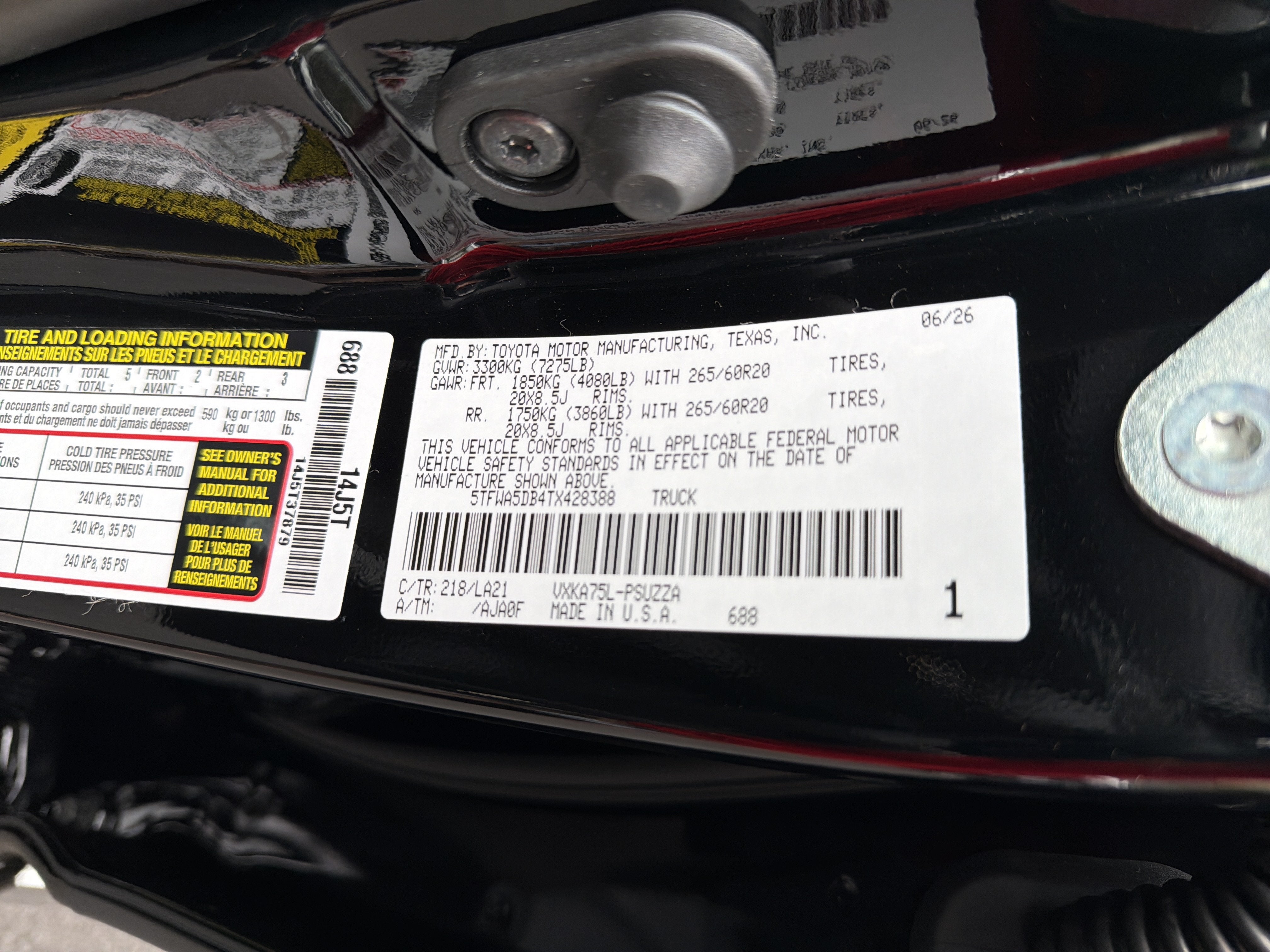 2026 Toyota Tundra Platinum