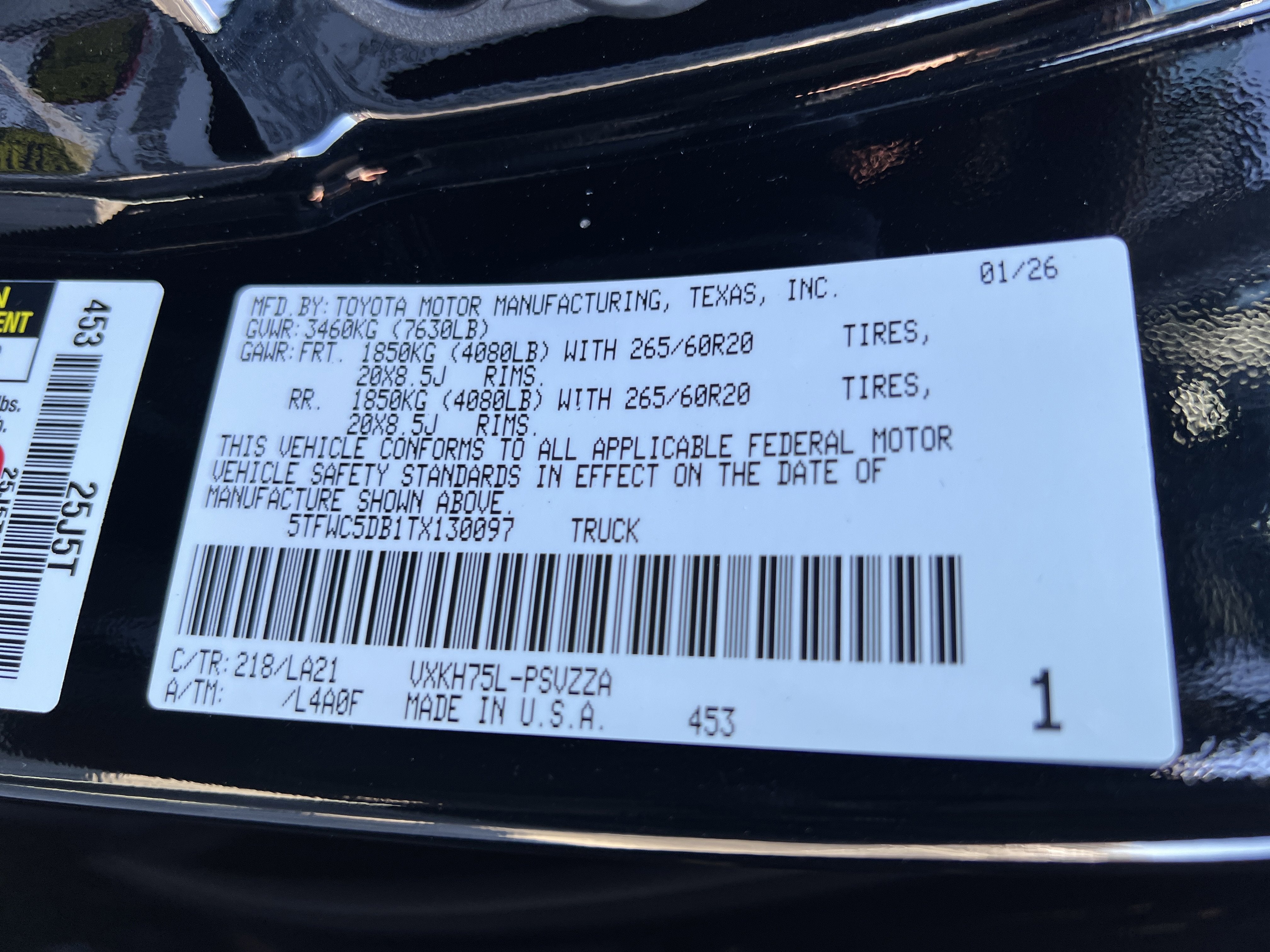 2026 Toyota Tundra i-FORCE MAX Tundra Platinum