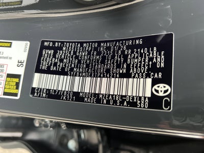 2026 Toyota Corolla LE