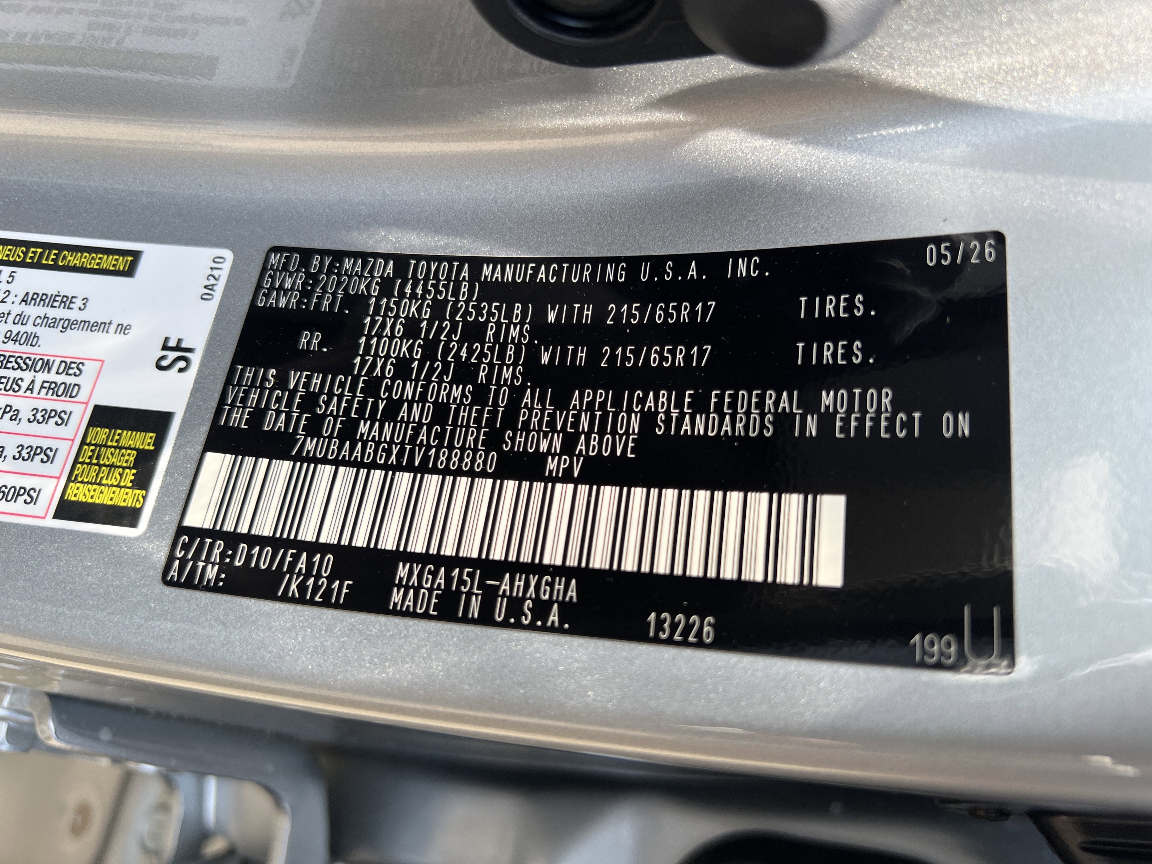 2026 Toyota Corolla Cross LE