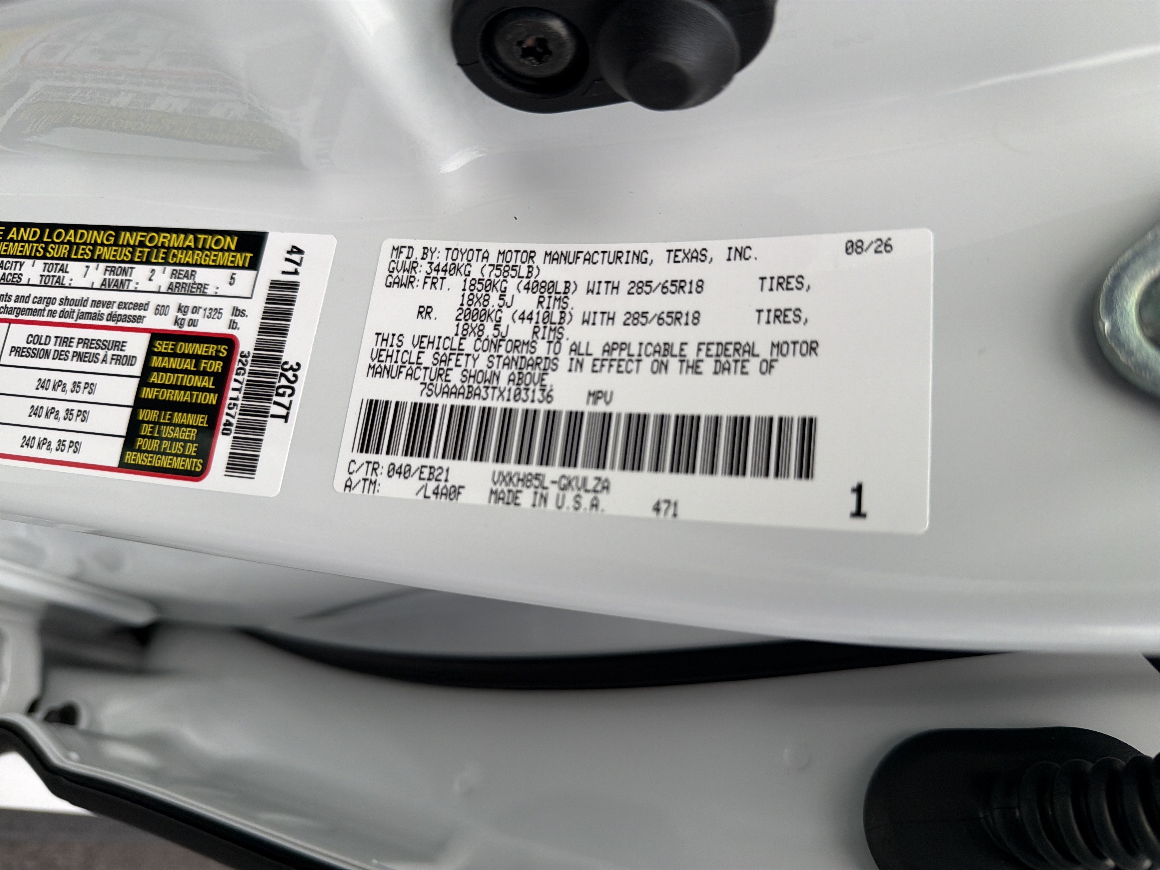 2026 Toyota Sequoia TRD Pro