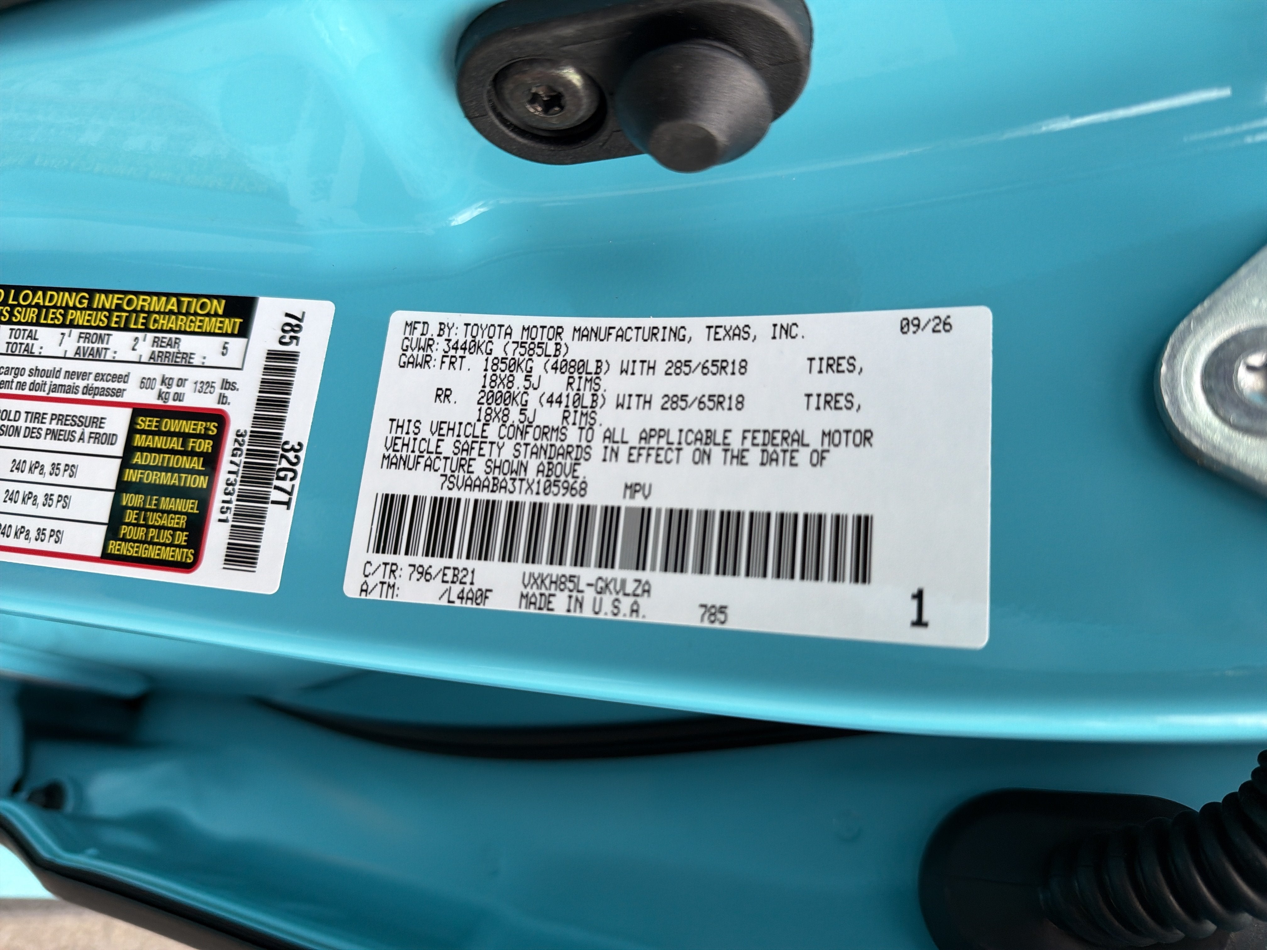 2026 Toyota Sequoia TRD Pro