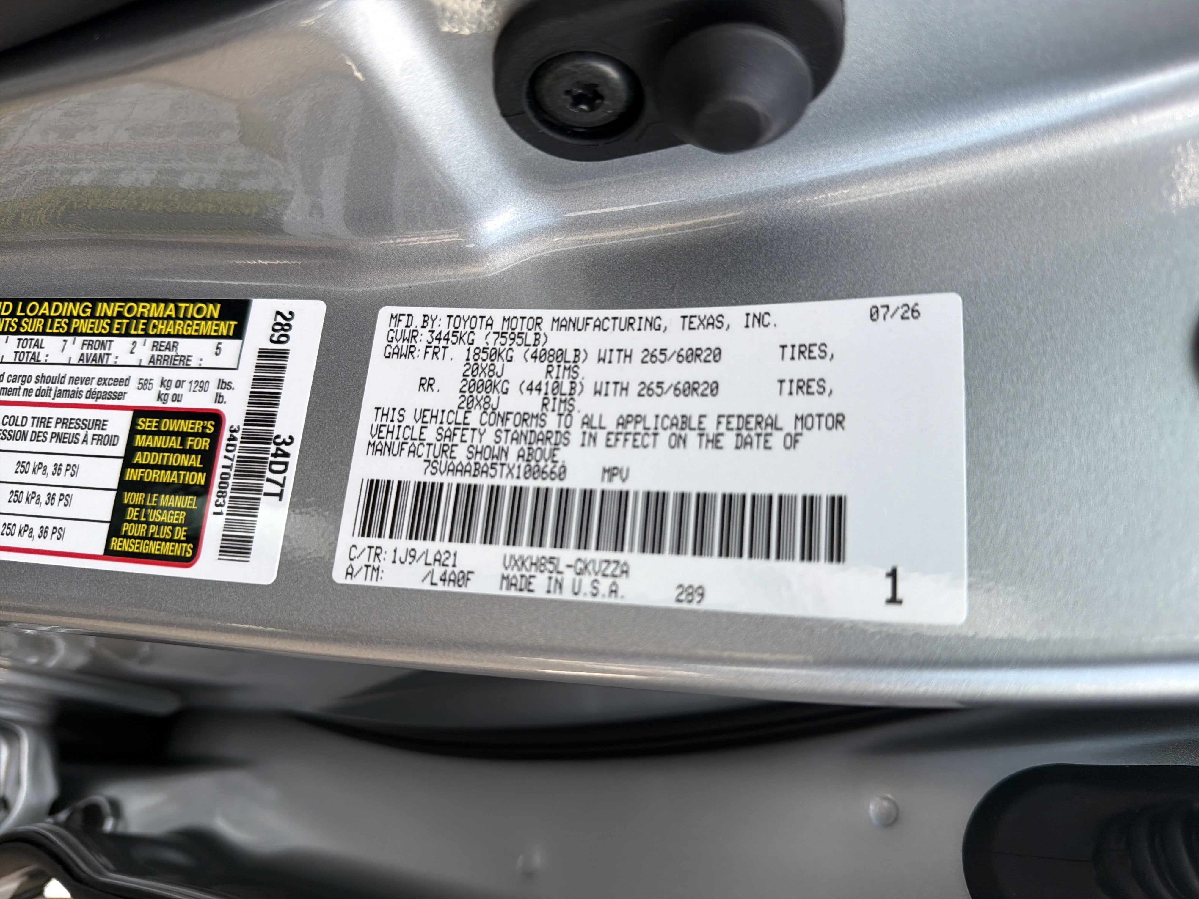 2026 Toyota Sequoia Platinum