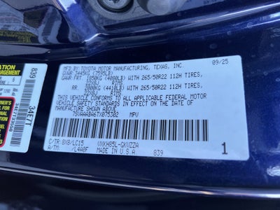 2026 Toyota Sequoia Capstone