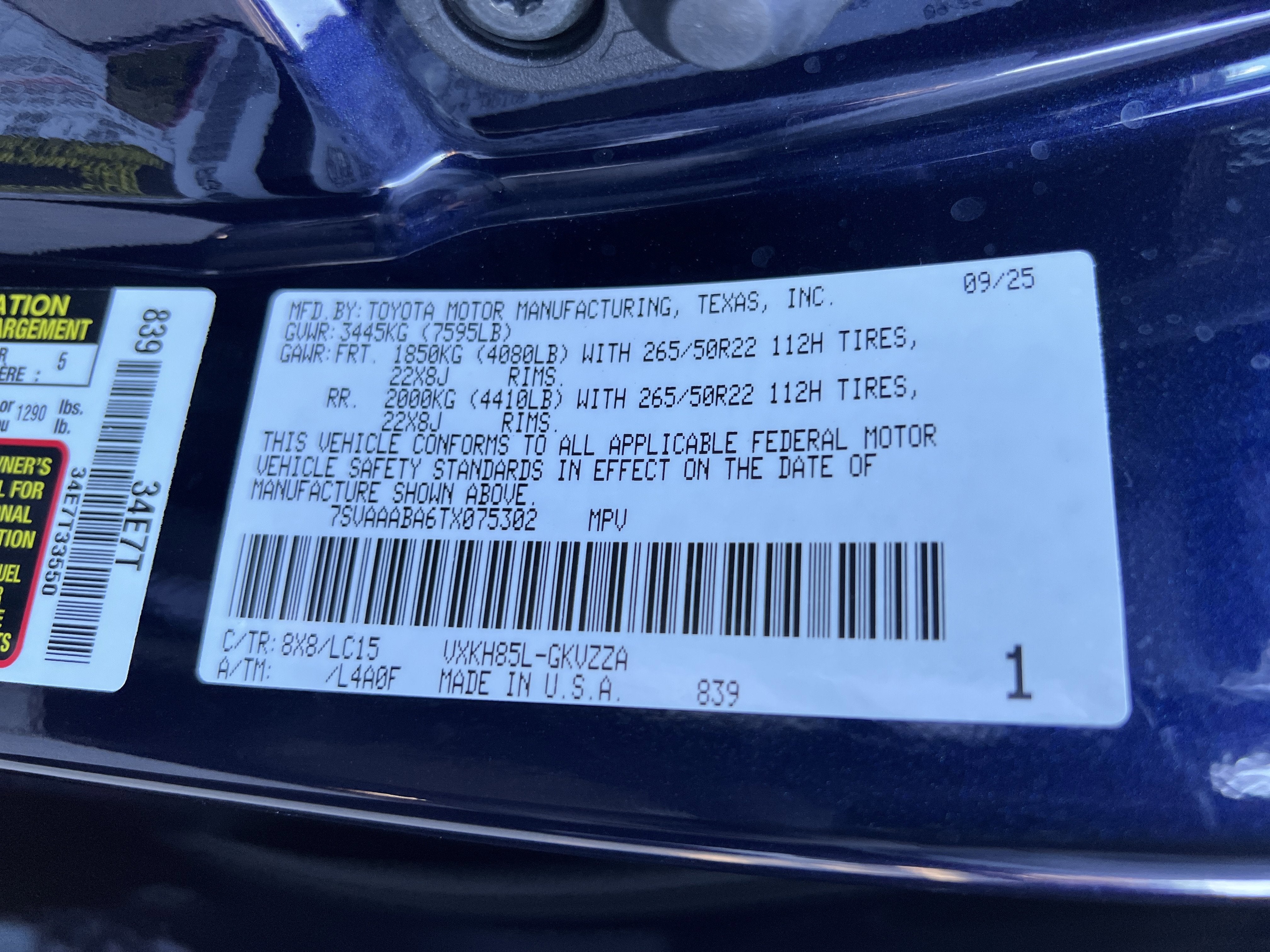 2026 Toyota Sequoia Capstone