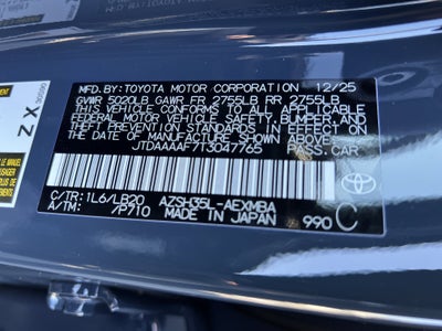 2026 Toyota Toyota Crown Nightshade