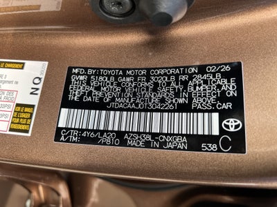 2026 Toyota Toyota Crown Signia Limited