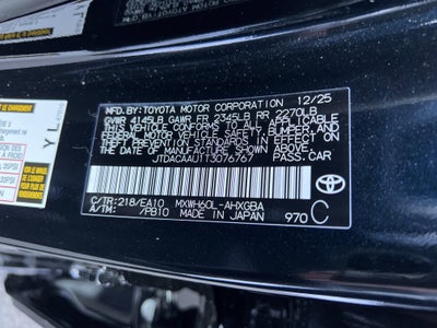 2026 Toyota Prius XLE