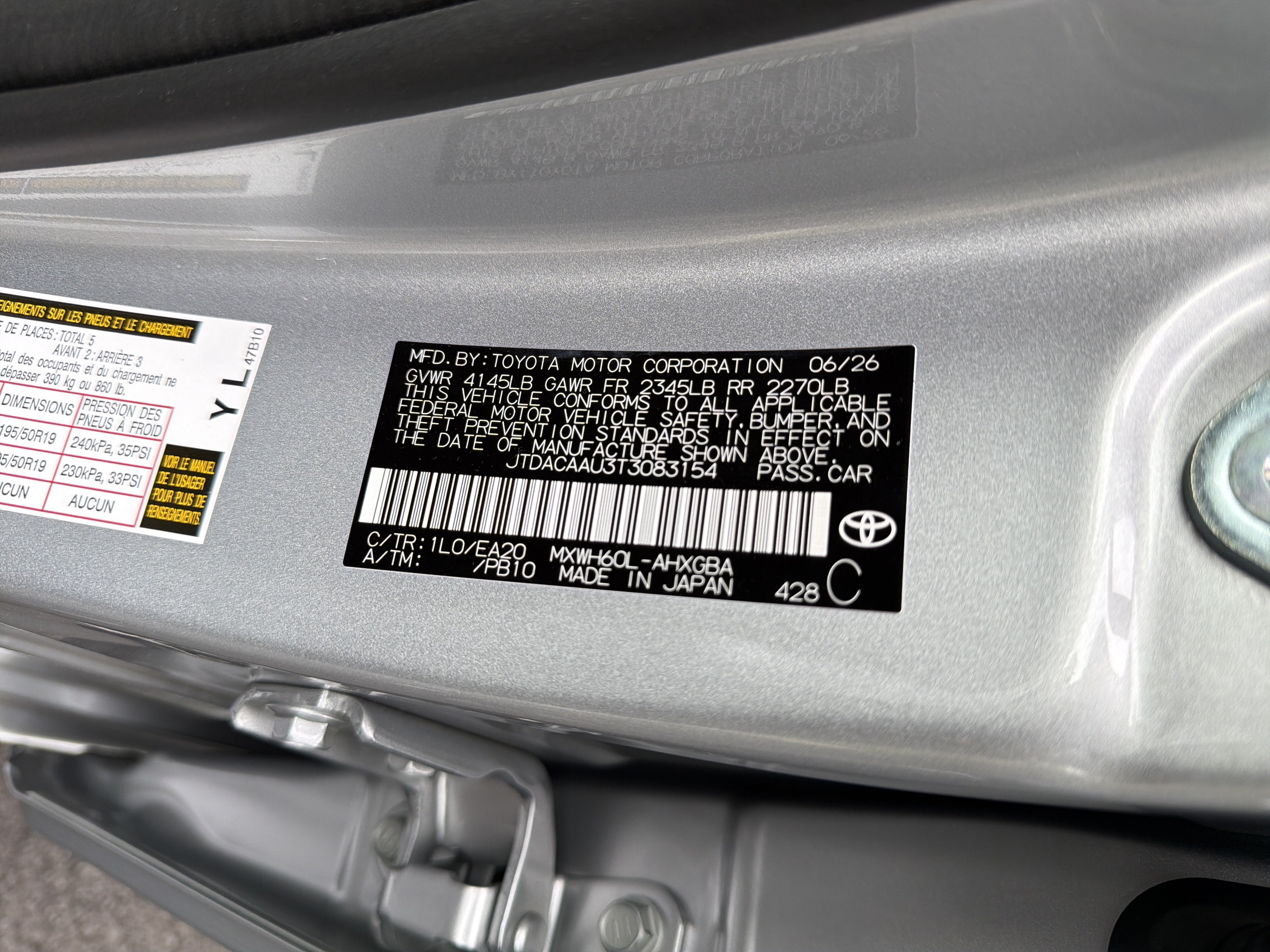 2026 Toyota Prius XLE