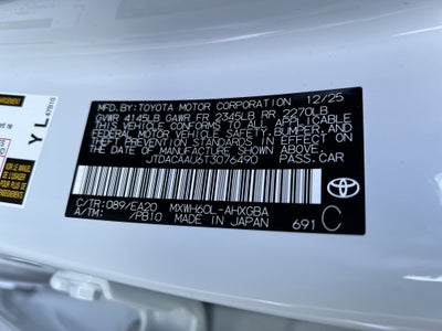 2026 Toyota Prius XLE