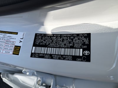 2026 Toyota Prius XLE