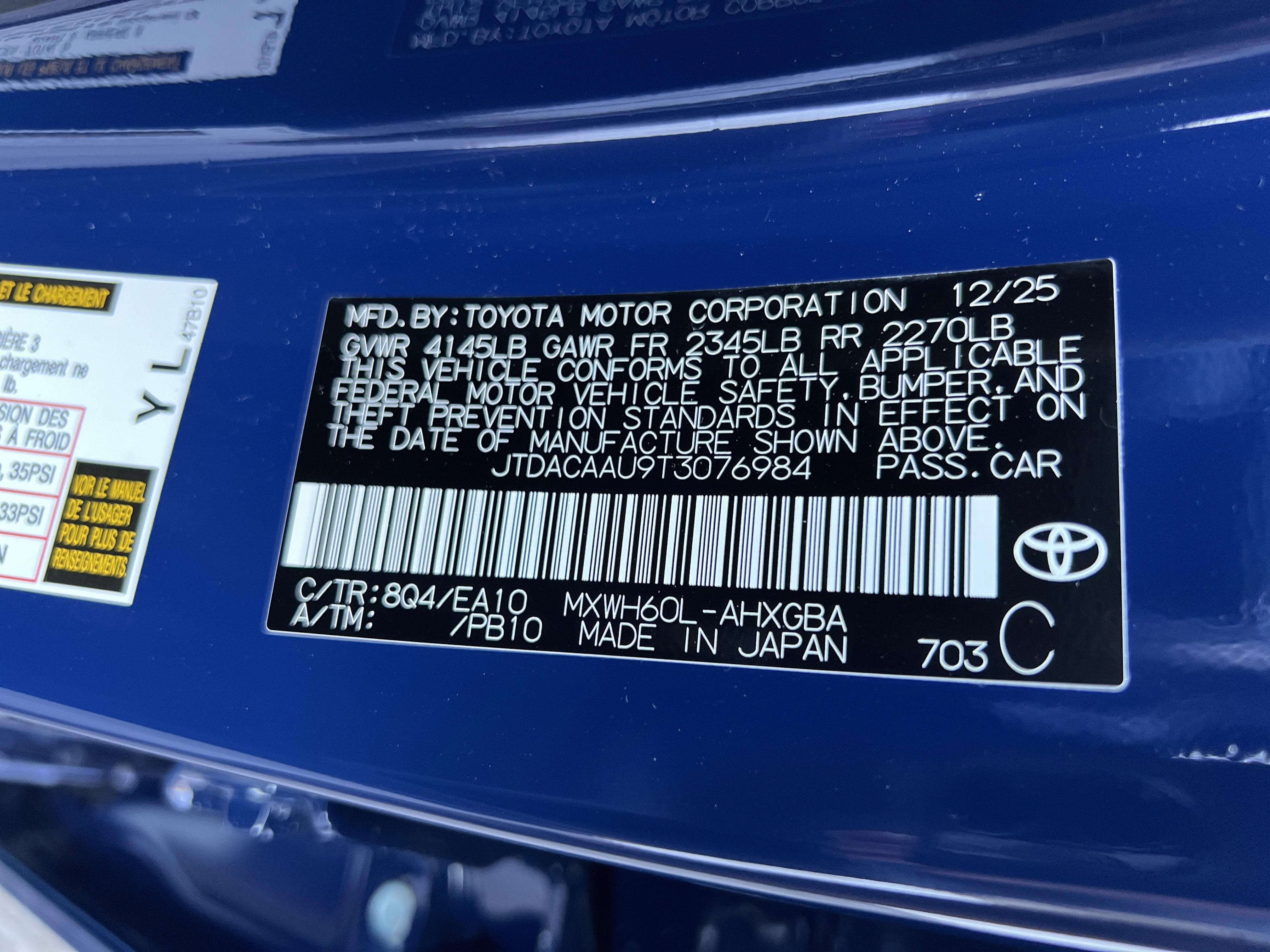 2026 Toyota Prius XLE