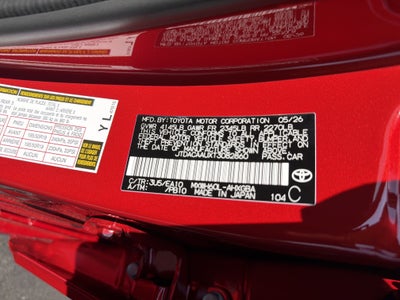 2026 Toyota Prius XLE