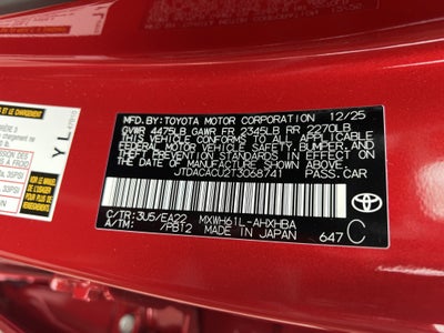 2026 Toyota Prius Plug-in Hybrid XSE Premium