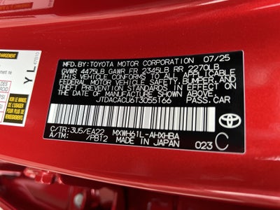 2026 Toyota Prius Plug-in Hybrid XSE Premium