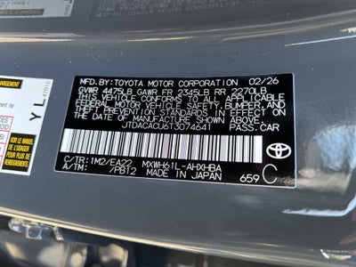 2026 Toyota Prius Plug-in Hybrid XSE Premium