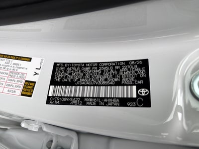 2027 Toyota Prius Plug-in Hybrid XSE Premium