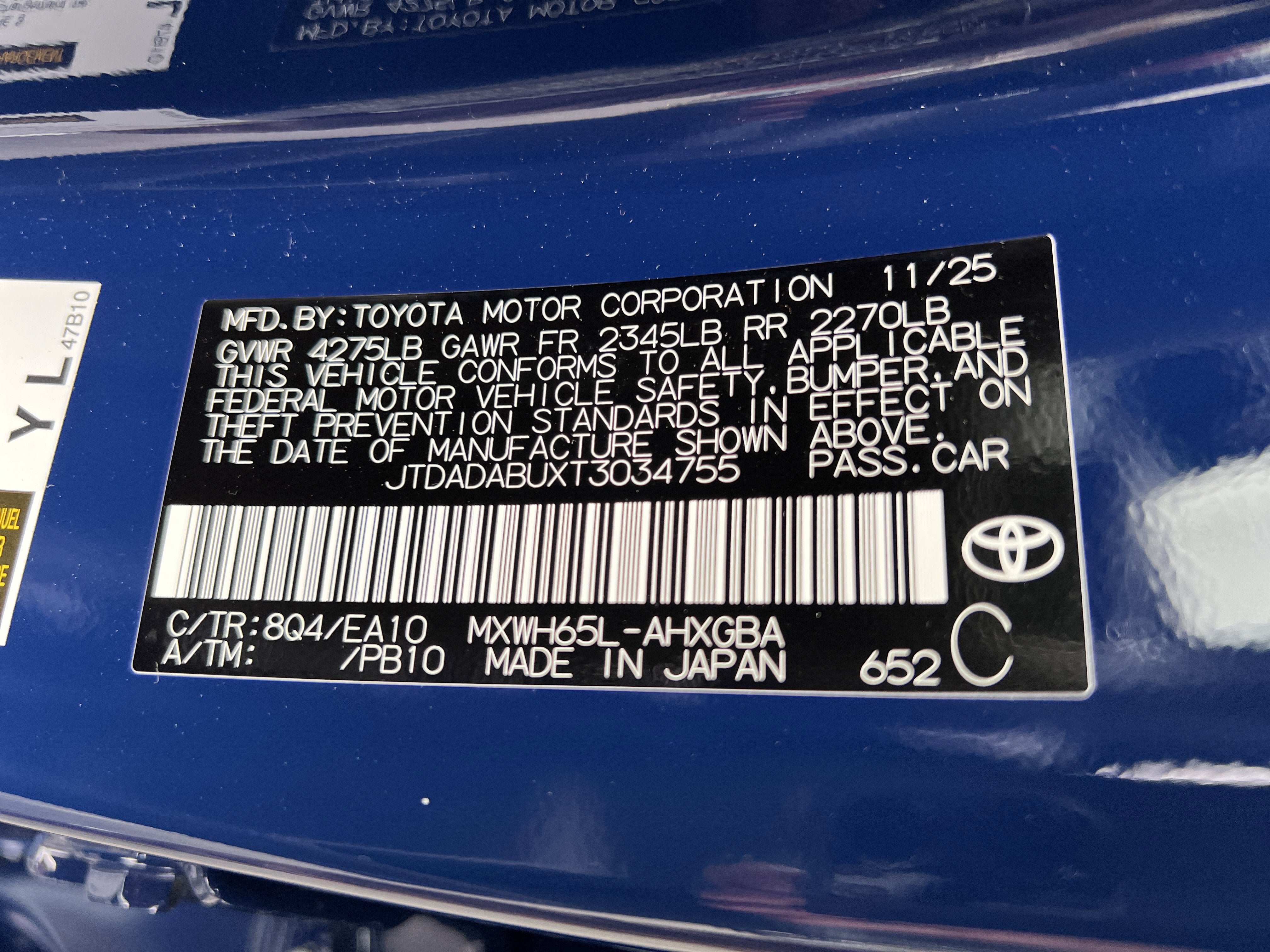 2026 Toyota Prius XLE AWD