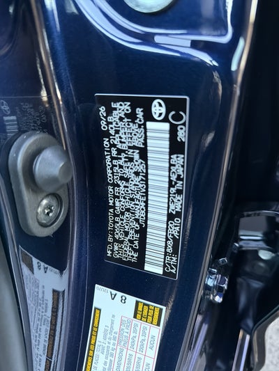 2027 Toyota Corolla Hybrid LE