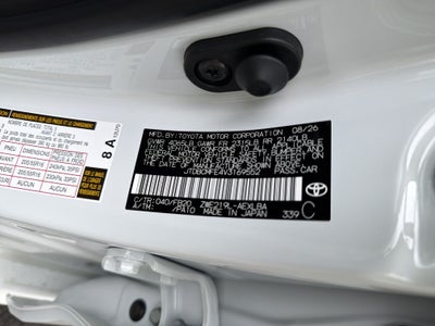 2027 Toyota Corolla Hybrid LE