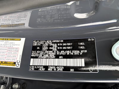 2026 Toyota 4Runner SR5