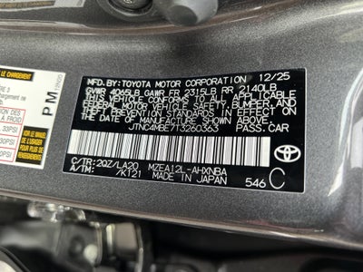 2026 Toyota Corolla Hatchback XSE