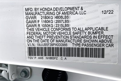 2023 Acura TLX FWD