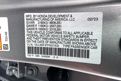 2023 Acura TLX w/Technology Package