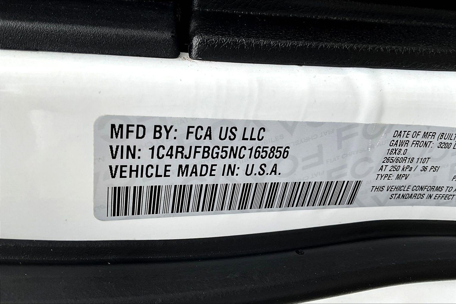 2022 Jeep Grand Cherokee WK Limited