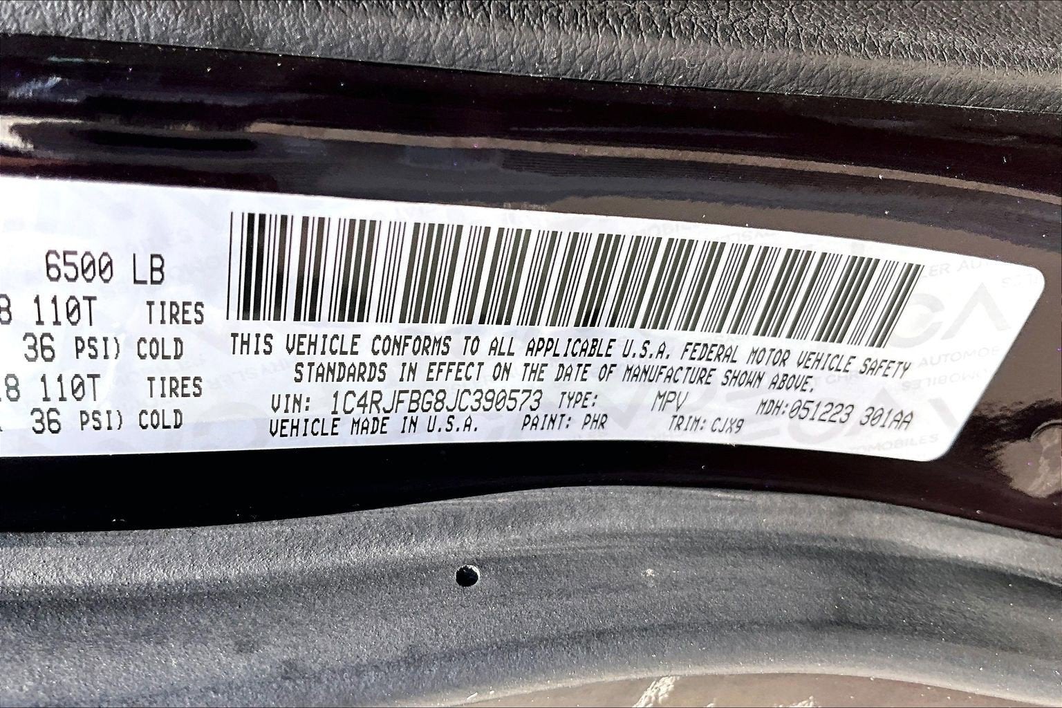 2018 Jeep Grand Cherokee Limited