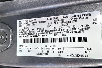 2024 Ford Escape ST-Line