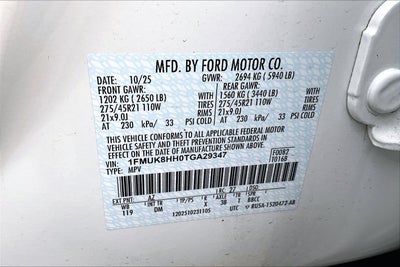 2026 Ford Explorer Platinum