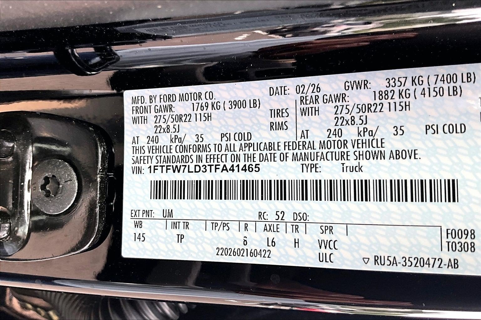 2026 Ford F-150 Platinum