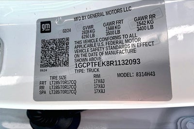 2024 Chevrolet Colorado 4WD ZR2