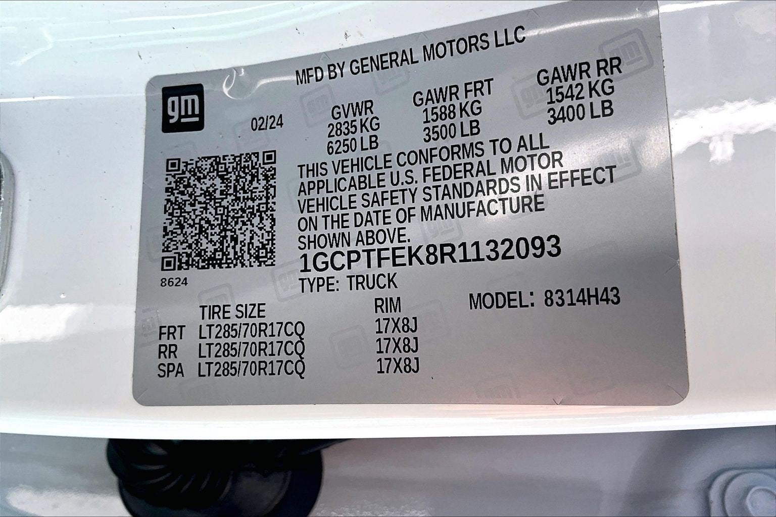 2024 Chevrolet Colorado 4WD ZR2