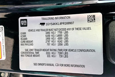 2023 Cadillac Escalade ESV 4WD Premium Luxury