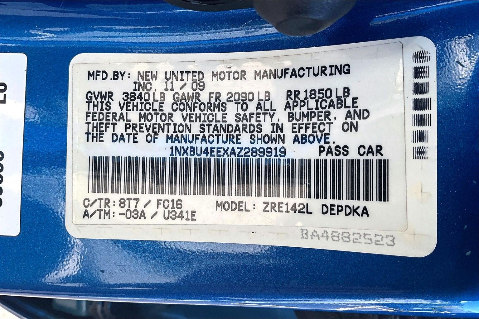 2010 Toyota Corolla LE