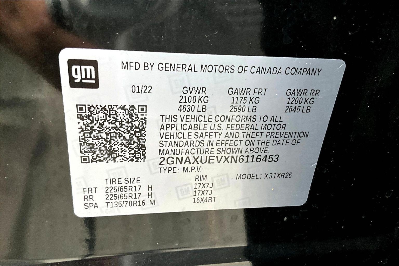2022 Chevrolet Equinox LT
