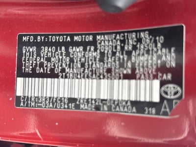2010 Toyota Corolla LE