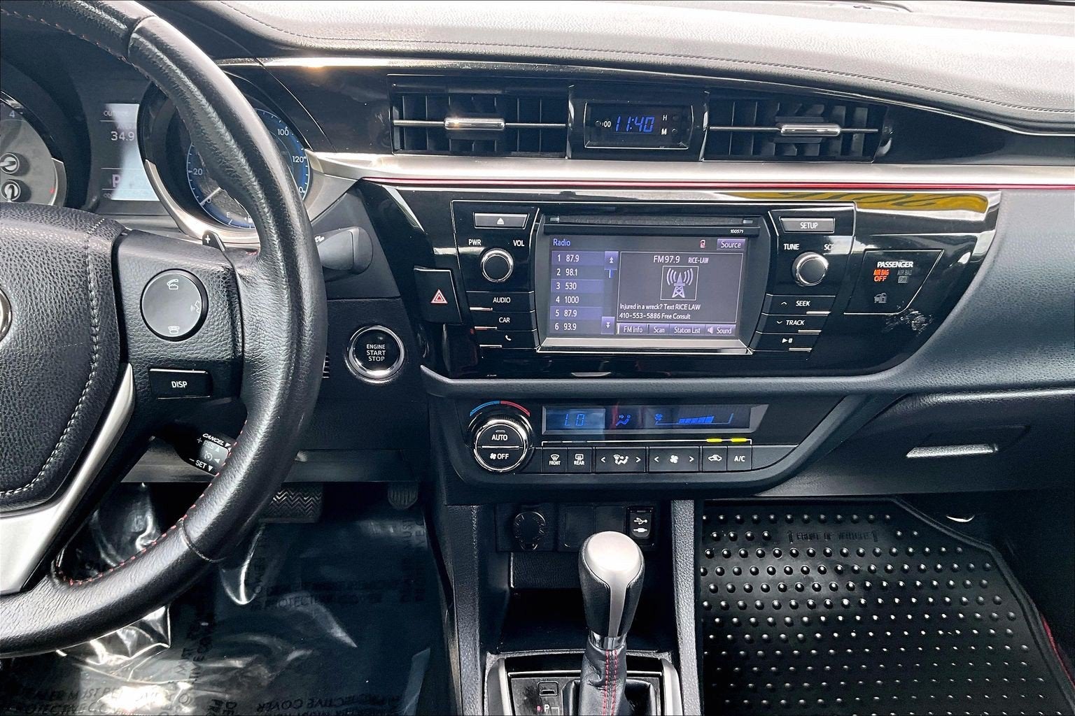 2016 Toyota Corolla S w/Special Edition Pkg