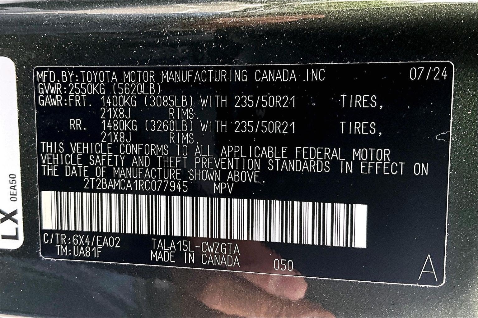 2024 Lexus RX RX 350 Premium