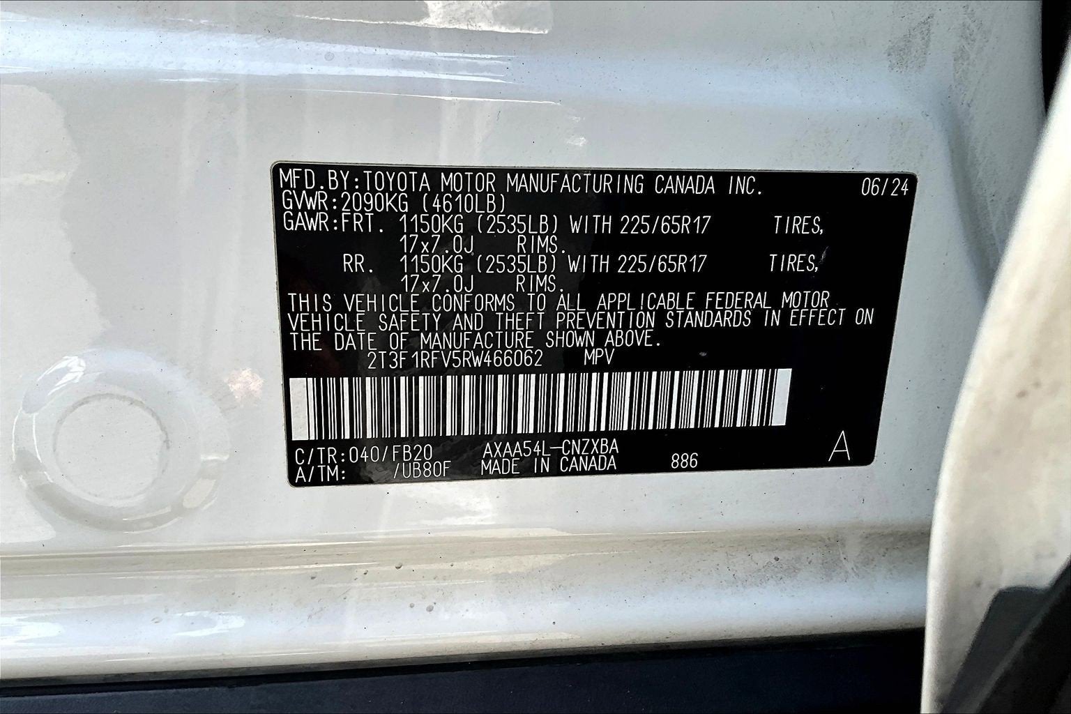 2024 Toyota RAV4 LE