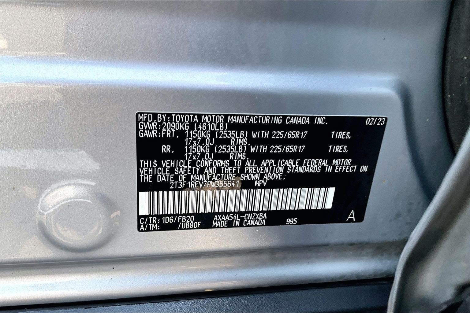 2023 Toyota RAV4 LE