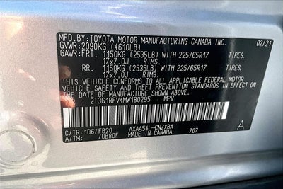 2021 Toyota RAV4 LE