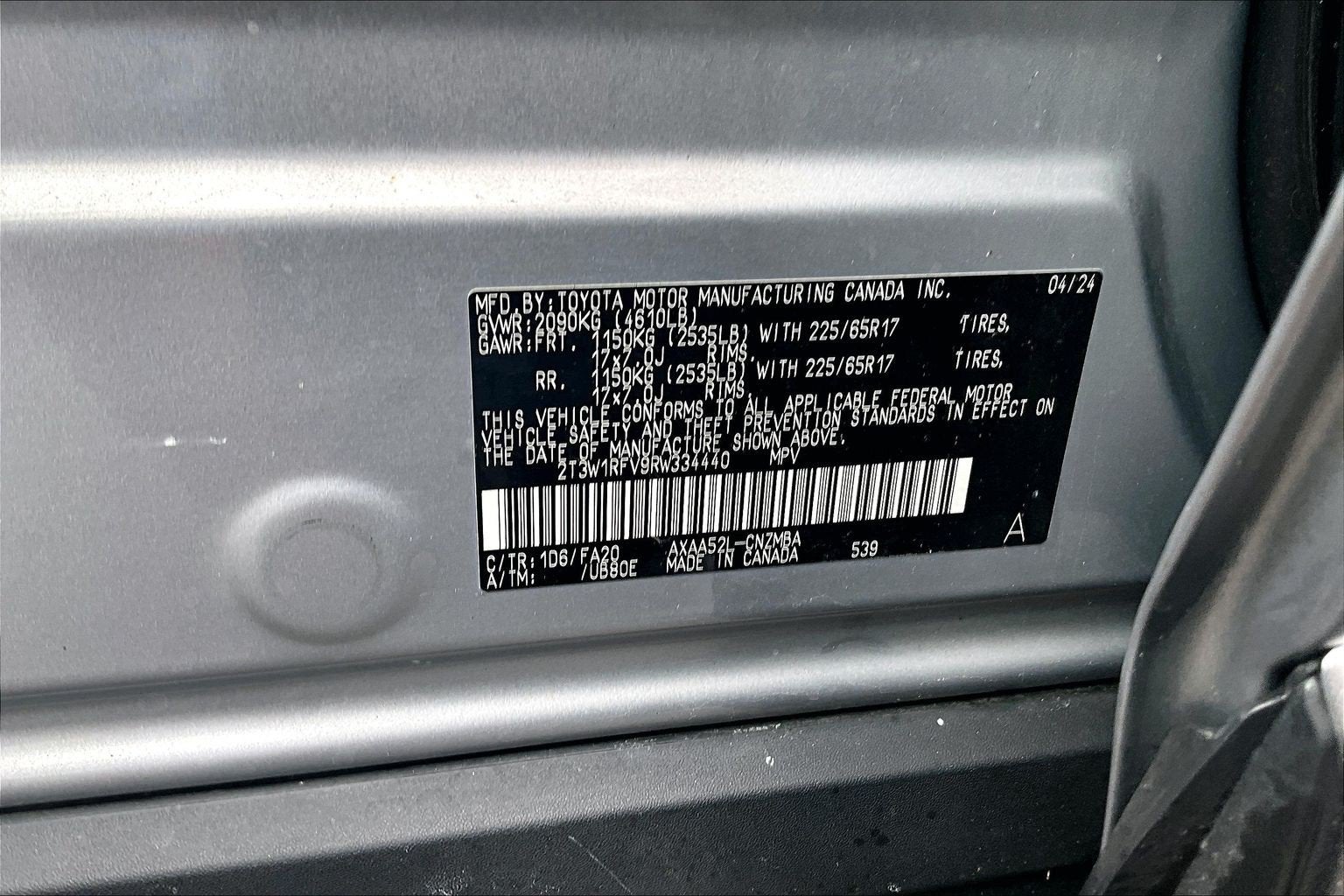 2024 Toyota RAV4 XLE