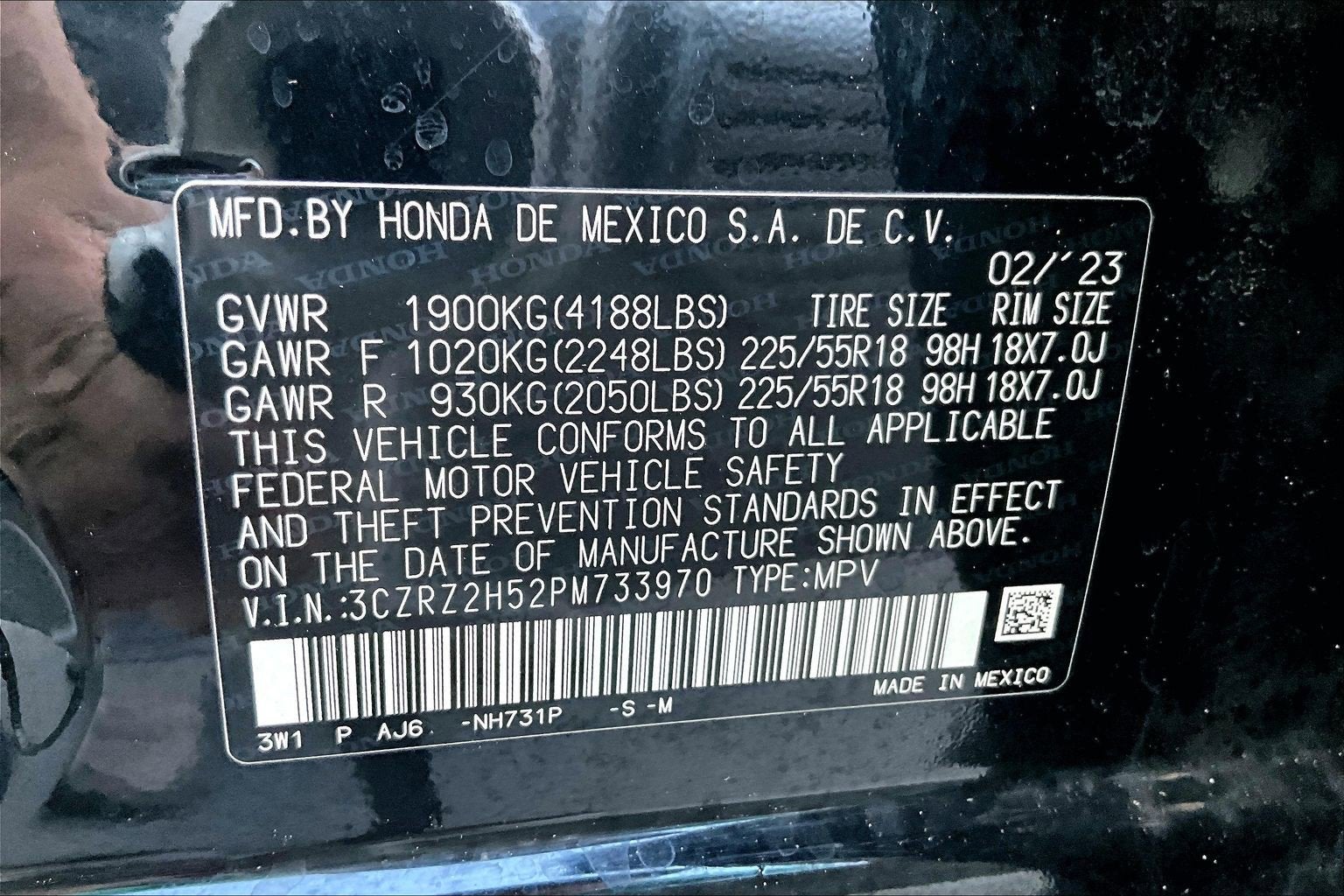 2023 Honda HR-V Sport