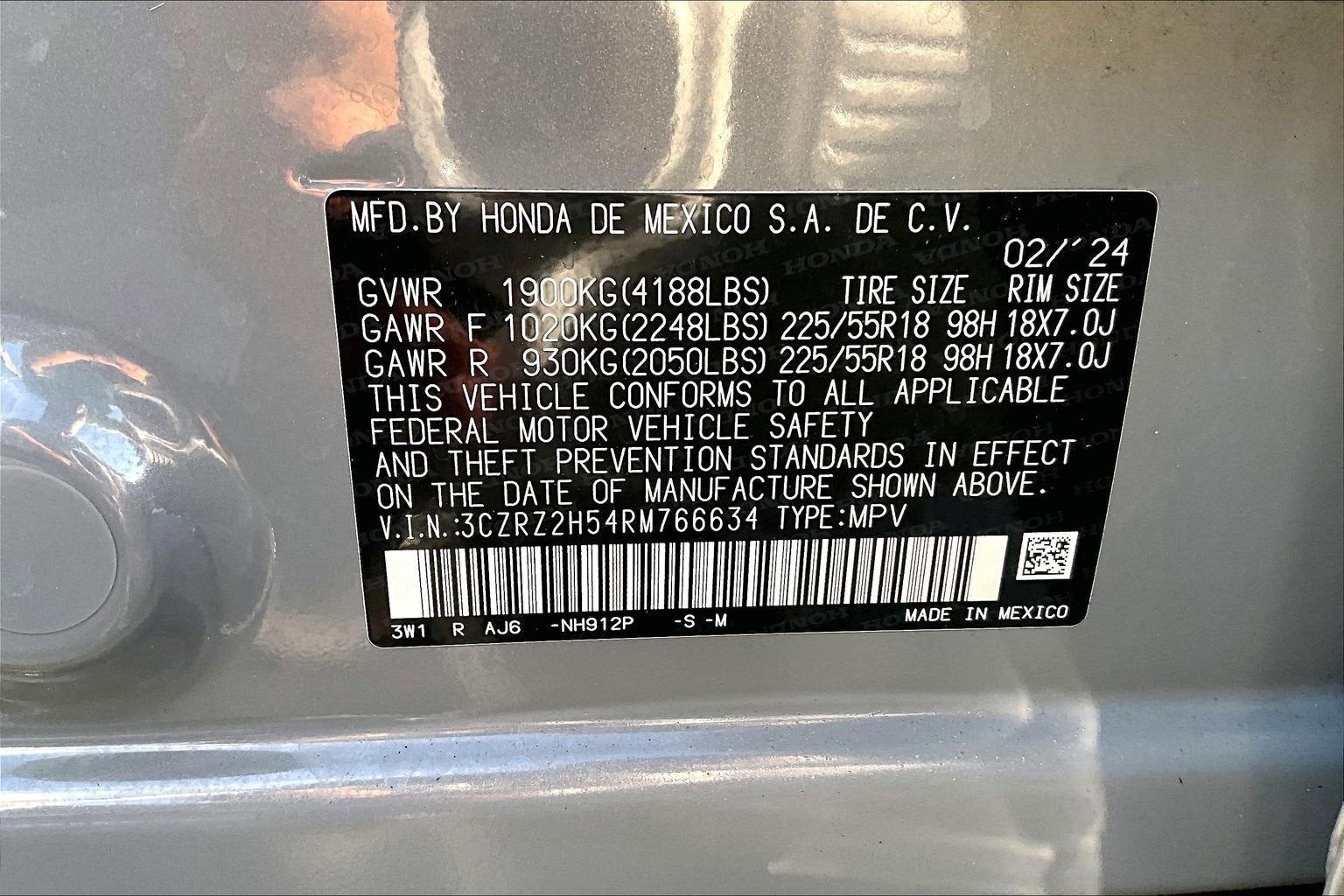 2024 Honda HR-V Sport