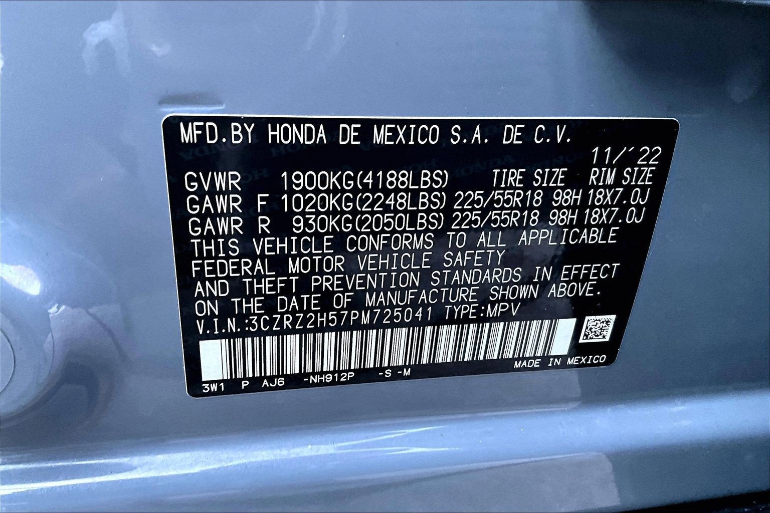 2023 Honda HR-V Sport