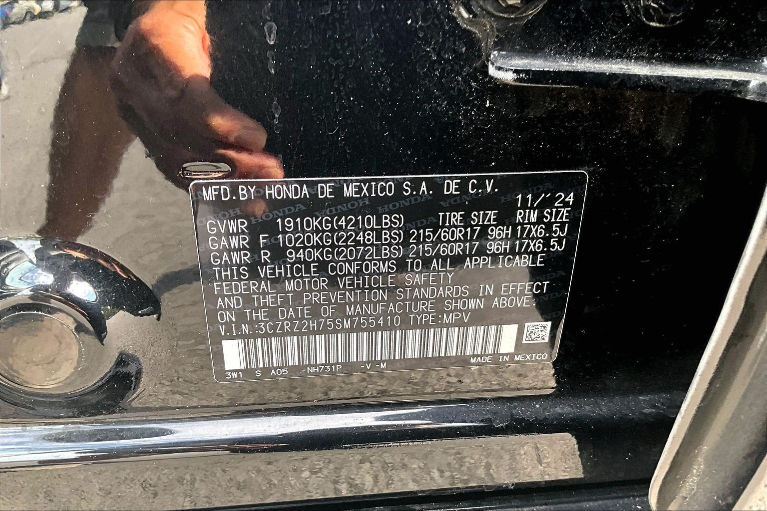 2025 Honda HR-V EX-L